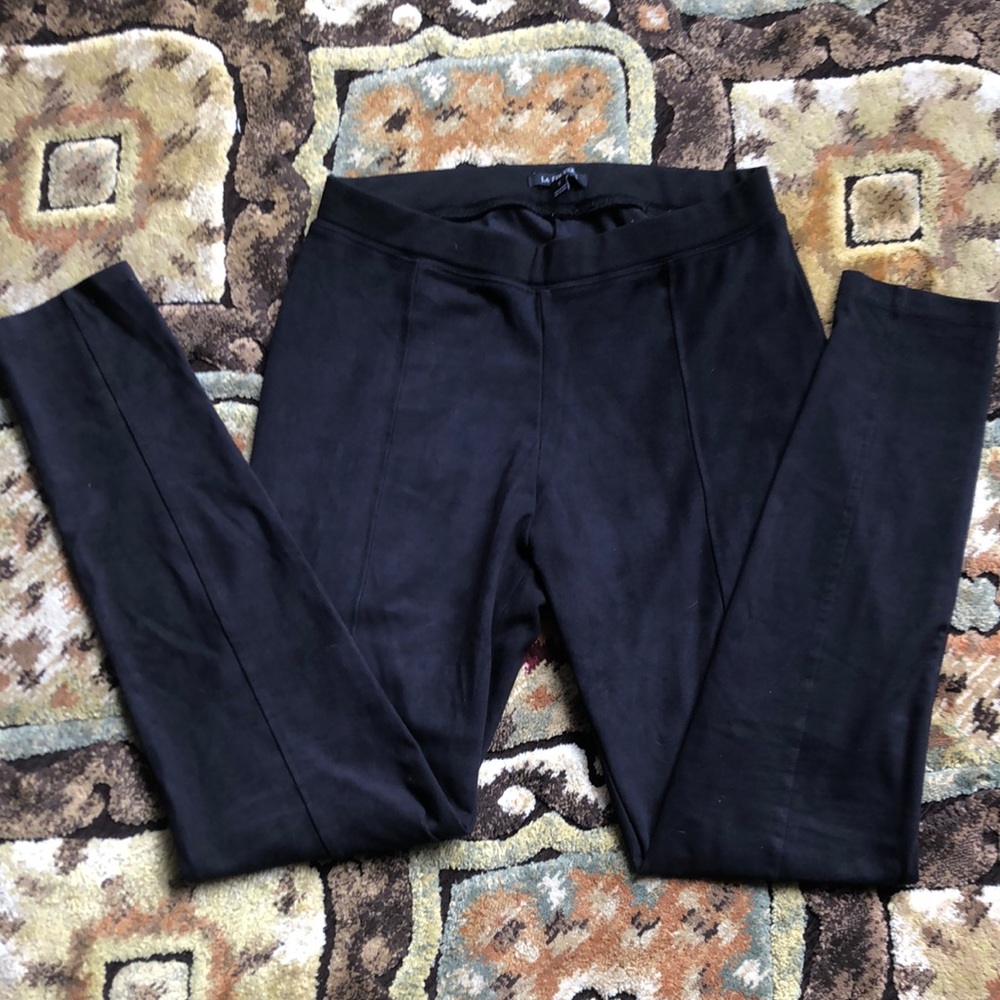 Faux Suede Leggings